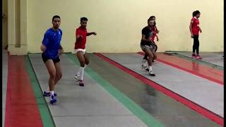TRAINING AGILITY FOR FENCING