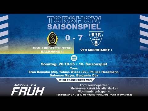 Tore - SGM SKG Erbstetten/TSG Backnang II - VfR Murrhardt I (Saisonspiel) - 26.10.25