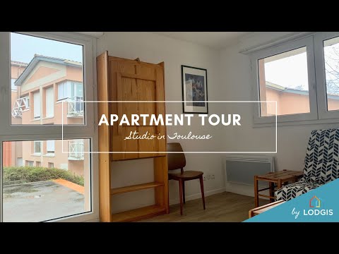 Apartment Tour // Furnished  22m2 in Toulouse – Ref : 1T522257