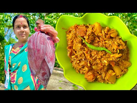 মাংস মাছ খাওয়া ভুলে যাবেন যদি বাড়িতে এই ভাবে মোচা করেন । Banana Flower Recipe In Bengali