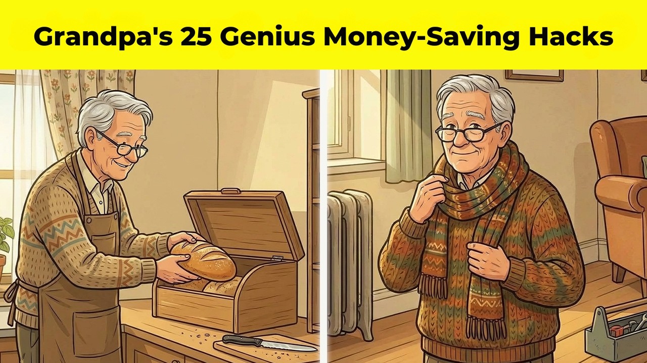 Grandpa's 25 Genius Money-Saving Hacks You Absolutely Need to Know!
