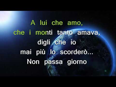 (KARAOKE) DIO DEI MONTI - FRANCO BAGUTTI