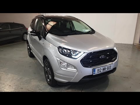 192WW669 - 2019 Ford EcoSport STLINE 1.0T 125PS CALL LYNN 0864621523 24,950