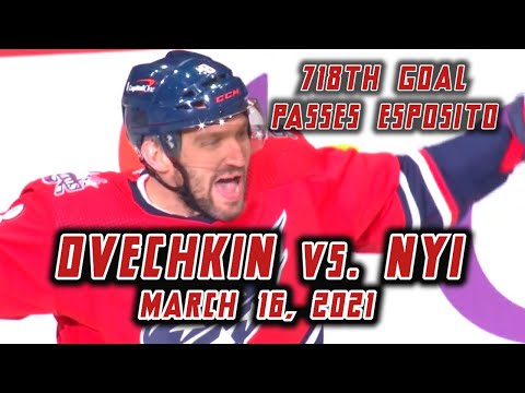 Ovechkin Says Farewell To Phil Esposito (3/16/2021)