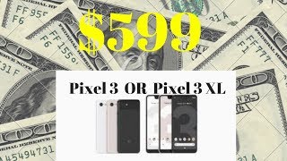 Pixel 3 XL for $599 Google Store Promo Code discount