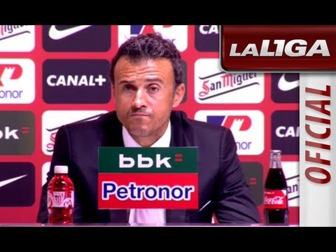Rueda de Prensa de Luis Enrique tras el Athletic Club (3-2) Celta de Vigo - HD