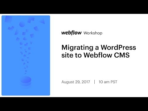 Migrating a WordPress site to Webflow CMS