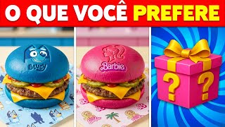 O Que Você Prefere...? AZUL, ROSA ou PRESENTE MISTERIOSO 🎁🎀💎