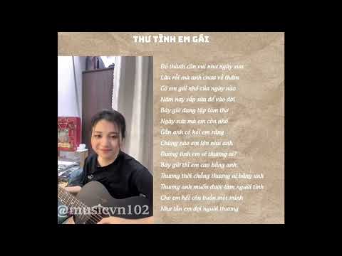 Thư tình em gái - Nghi Nghi cover - Tôi cần có vợ thế này