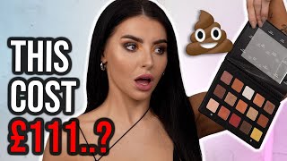 FULL FACE OF EXPENSIVE MAKEUP! Testing NEW products! £111 PALETTE!?
