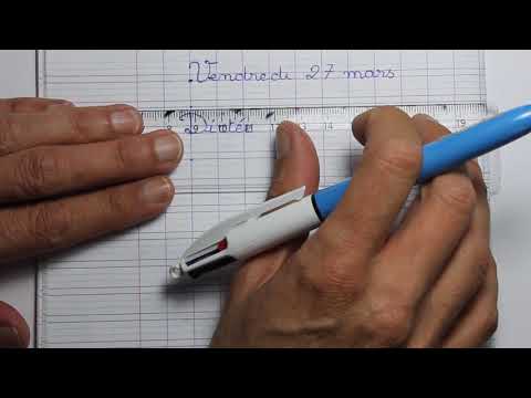 préparation cahier pour dictée 27 mars