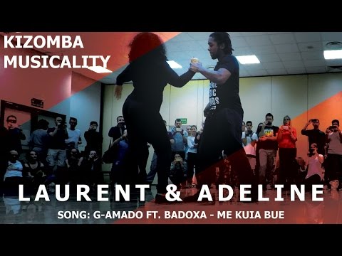 G-Amado Me Kuia Bue / Laurent & Adeline Kizomba Musicality @ Bachaturo Winter Festival 2017