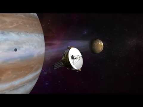 NASA’s New Horizons is the first mission to Pluto and the Kuiper Belt of icy, rocky mini-worlds on the solar system’s outer frontier. This animation follows the New Horizons spacecraft as it leaves Earth after its January 2006 launch, through a gravity-assist flyby of Jupiter in February 2007, to the encounter with Pluto and its moons in summer 2015.