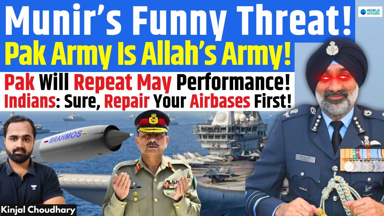 Asim Munir’s Magic Missile Claim - Throw Dirt, Get Rockets! Threatens Repeat Of May To India!