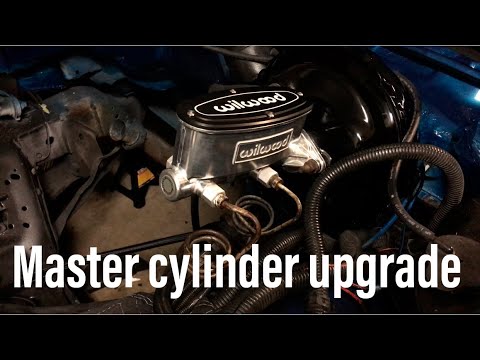 1985 BOX CHEVY WILWOOD MASTER CYLINDER INSTALL | BUDGET BUILD