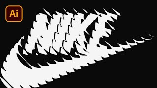 Create Speed Effects on Logo In Illustrator