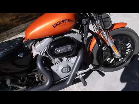 Harkey Davidson Sportster walk around and custom paint job