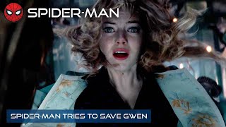 Spider-Man Tries To Save Gwen Stacy | The Amazing Spider-Man 2 | With Captions