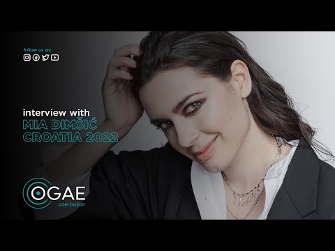 Mia Dimšić interview, Croatia 2022 representative with "Guilty Pleasure" | OGAE AZ