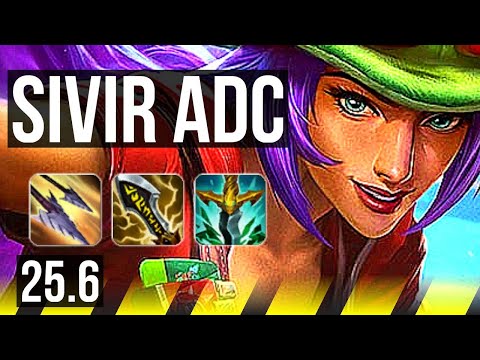 SIVIR & Karma vs EZREAL & Yuumi (ADC) | KR Master | 25.6