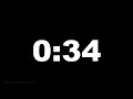 34 Seconds 34 Secs Clock Timer Countdown Alarm Focus