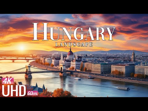 FLYING OVER HUNGARY (4K UHD) I Relaxing Music Along With Beautiful Nature Videos | 4K VIDEO ULTRA HD