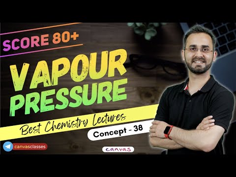 Understand Vapour Pressure and its formulas