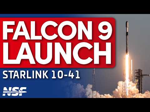 SpaceX Falcon 9 launches Starlink 10-41