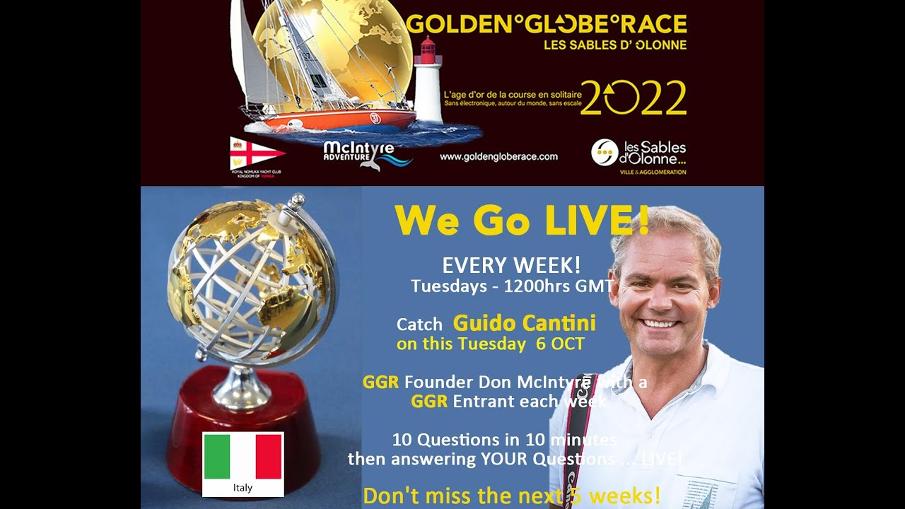 GGR Entrant Live interview NO. 19 with Italian Entry Guido Cantini 06/10/2020