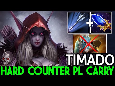 TIMADO [Drow Ranger] Multishot Arrows Hard Counter PL Carry Dota 2