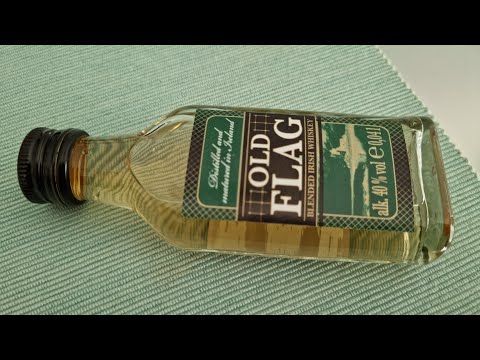 Old Flag Blended Irish Whiskey Mini Unboxing 2022