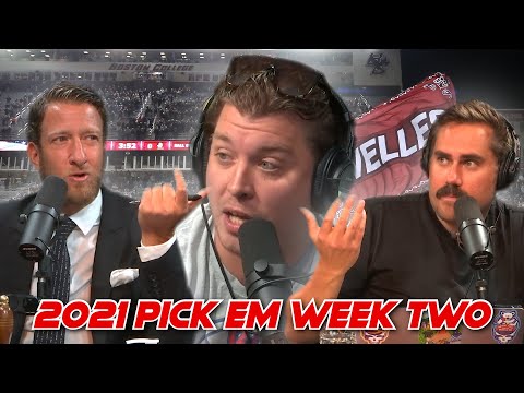 The Contract Has Been Settled | 2021 Barstool Pick Em Week Two