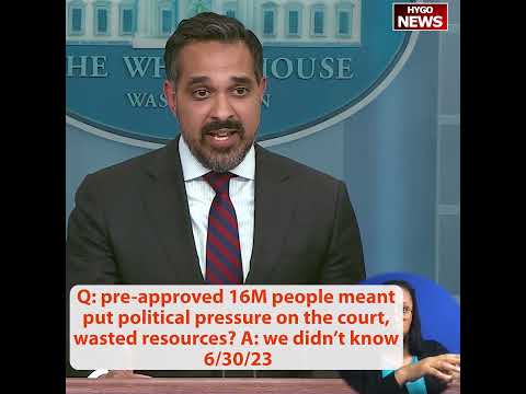 pre-approved 16M people meant put political pressure on the court, wasted resources? A: didn't know