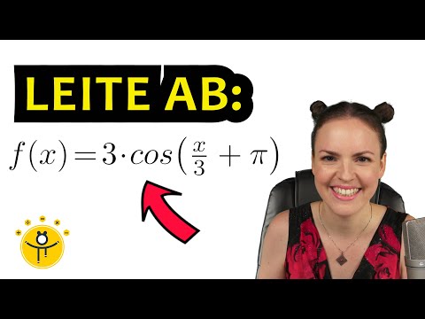 ABLEITUNG Sinus Cosinus Kettenregel – viele Beispiele