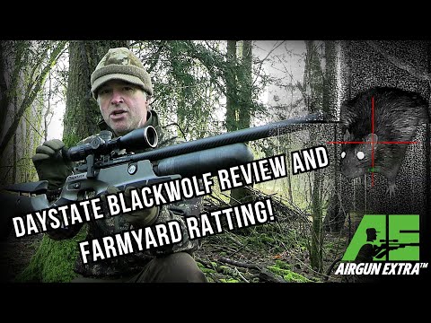 Airgun Extra | Manic farmyard rat shooting with DNT Thermnight | Daystate Blackwolf review