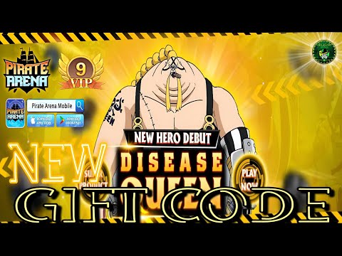 Pirate Arena New Weekly Gift Code 🎁 Valid until (05/27) Instant VIP9 for new Players🔥android/iOS