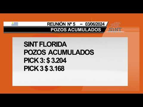CARRERAS SINT FLORIDA 3/6/24 | EN VIVO - URUGUAY