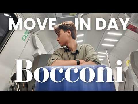 MOVE IN DAY VLOG | Bocconi University