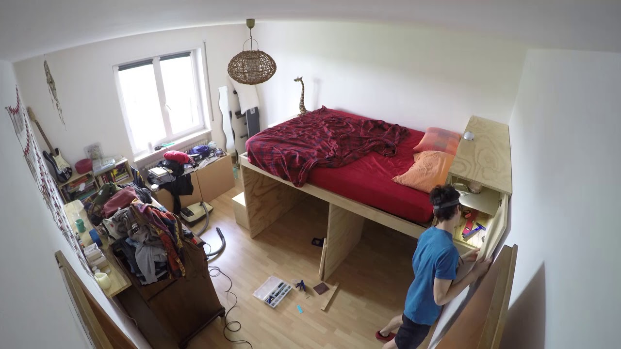 Watch Now Letto armadio fai da te in legno Letto armadio fai da te in legno