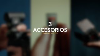 3 ACCESORIOS ÚTILES QUE DEBES INVERTIR SI O SI PARA FOTO Y VIDEO 2024 ✅