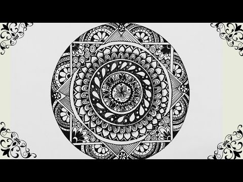 How to Draw : Mandala Video