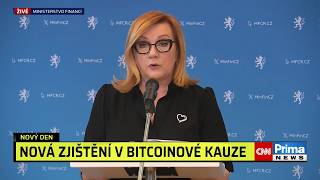 Schillerová: Bitcoinová kauza je příběh nepotismu. Tejc po auditu chystá trestní oznámení