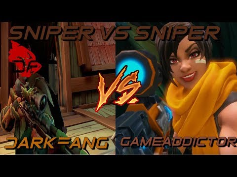 Paladins sniper 1v1 Strix vs Kinessa feat GameAddictor
