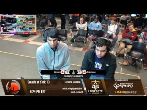 Smash at York 13 - TM Pokecheese (ROB) vs Mistake (ZSS) - SSB4 LT8