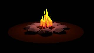 Low Poly Campfire video thumbnail