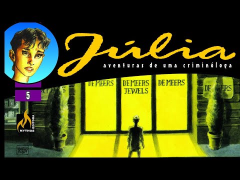 Júlia Aventuras de uma Criminóloga #5 editora Mythos