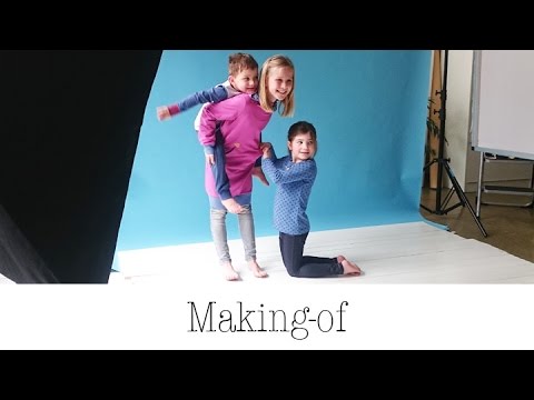 Making-of mit PAULINE DOHMEN zum Buch "Nähen mit JERSEY - KLIMPERKLEIN"