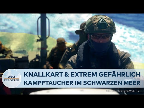 WELT REPORTER: Kampftaucher im Schwarzen Meer – Ibrahim Naber begleitet Ukraine-Marine-Einheit