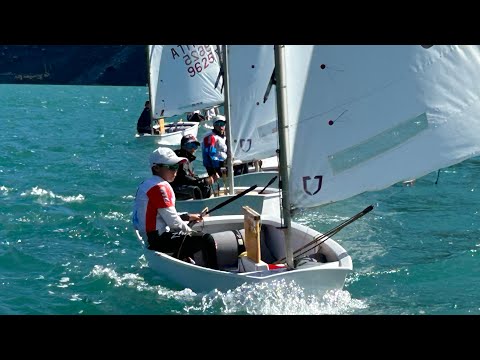 Optimist National Italy Training #optimist #sailing #rivadelgarda