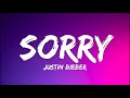 Justin Bieber Sorry Lyrics